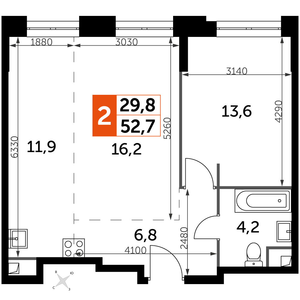 Квартира №264
